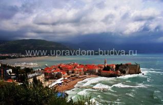 Объект 19034. Квартира с видом на море! Новый жилой комплекс в центре Будвы! До моря 100 метров!